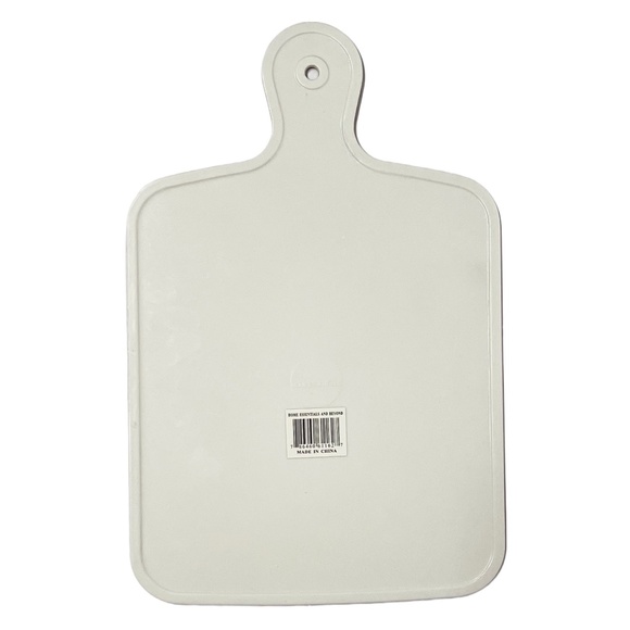 Home Essentials Melamine Paddle Style Serving Cutting Board Poppies Print - Picture 2 of 2